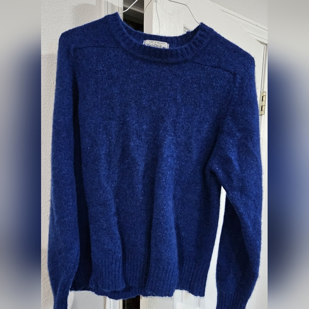 Saks Fifth Avenue Women's Blue Crewneck Sweater